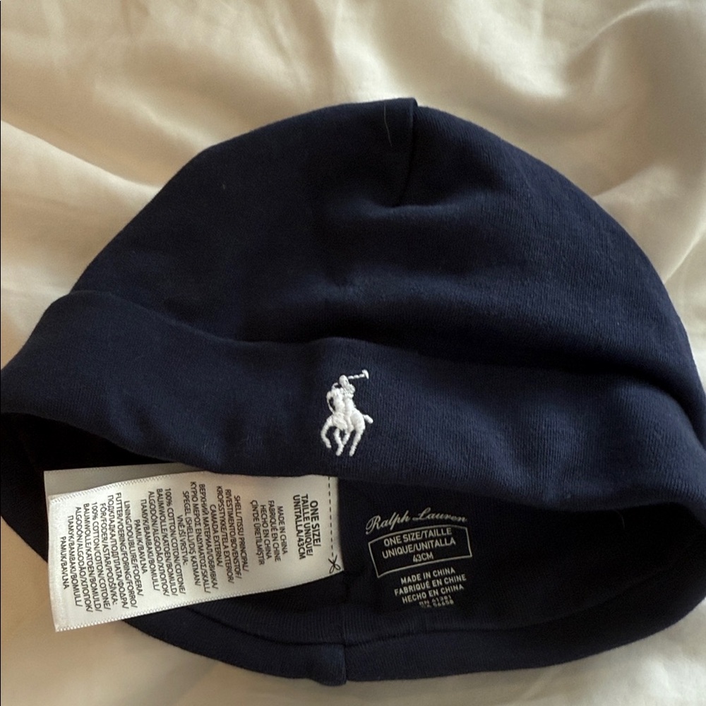 Ralph Lauren Dark Blue Knit Cap